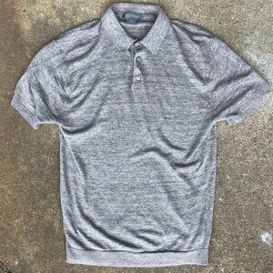 Daniel Cremieux Heather Gray Polo Shirt